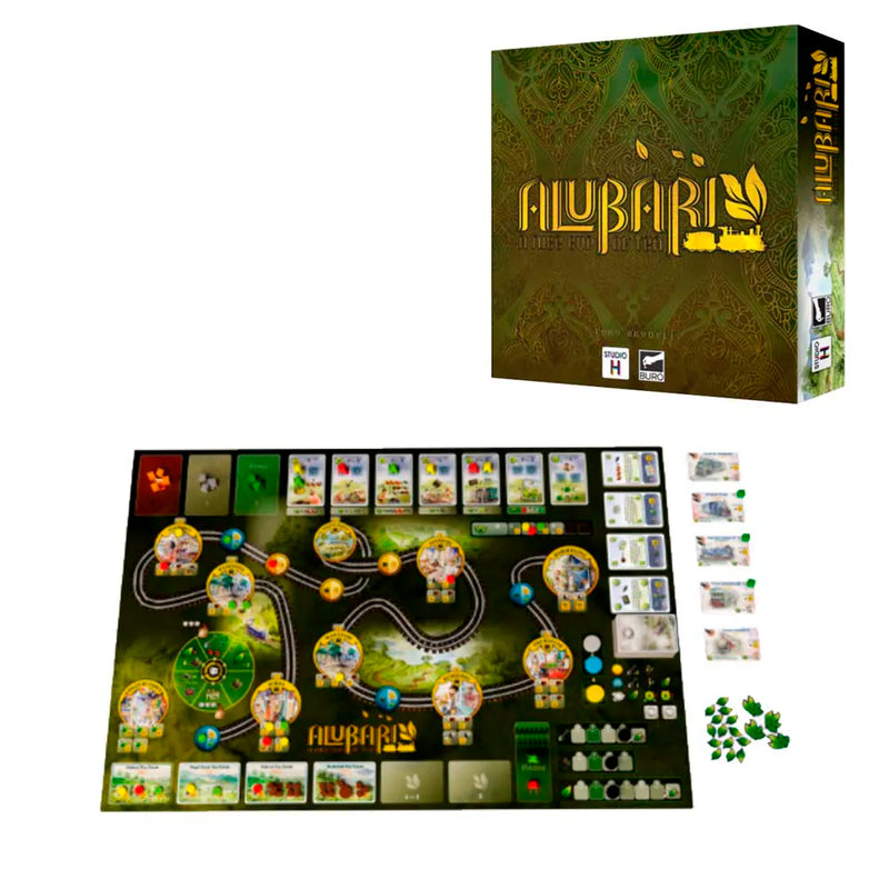 Alubari: A Nice Cup Of Tea - Boardgame Tabuleiro Game Card Buro