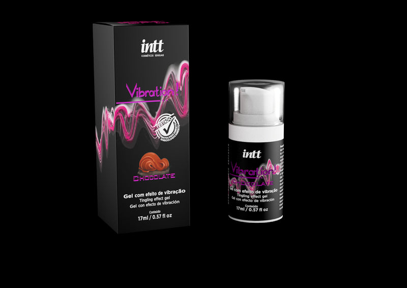 Gel Beijavel Vibration Power Extra Forte Chocolate Intt - Megalonania