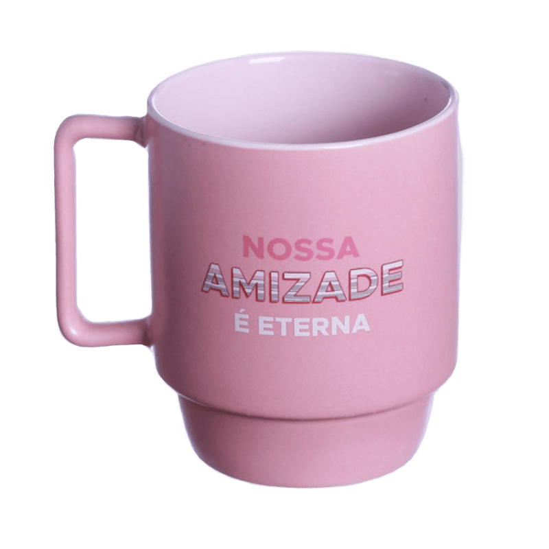 Caneca Tina Amizade Eterna Amigos Frases Presente Café Friends Presente