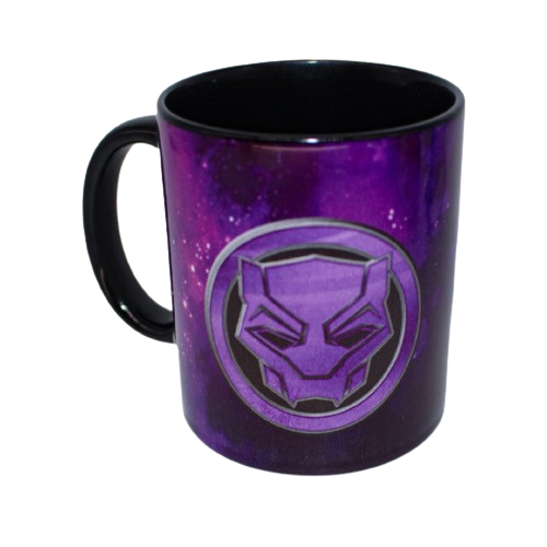 Caneca de Café Pantera Negra Pop Marvel Studios Wakanda Black Panther Super Heroi