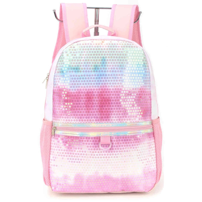 Mochila Escolar Juvenil Feminina Faculdade Espaçosa Tie Dye - Luxcel