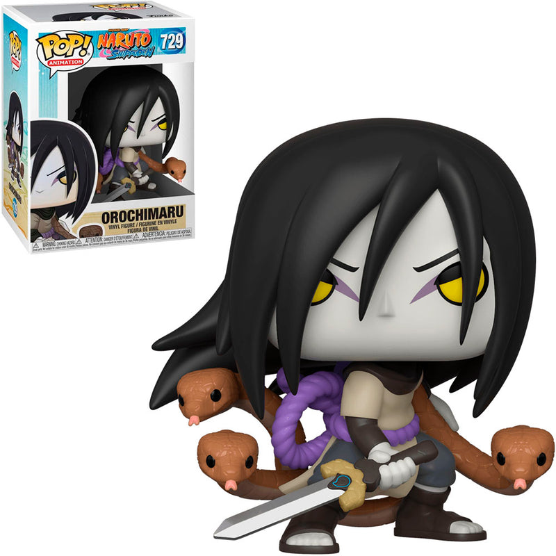 Boneco Pop Funko Orochimaru 729 Anime Naruto Shippuden Original Brinquedo Colecionável Presente Coleção Criança