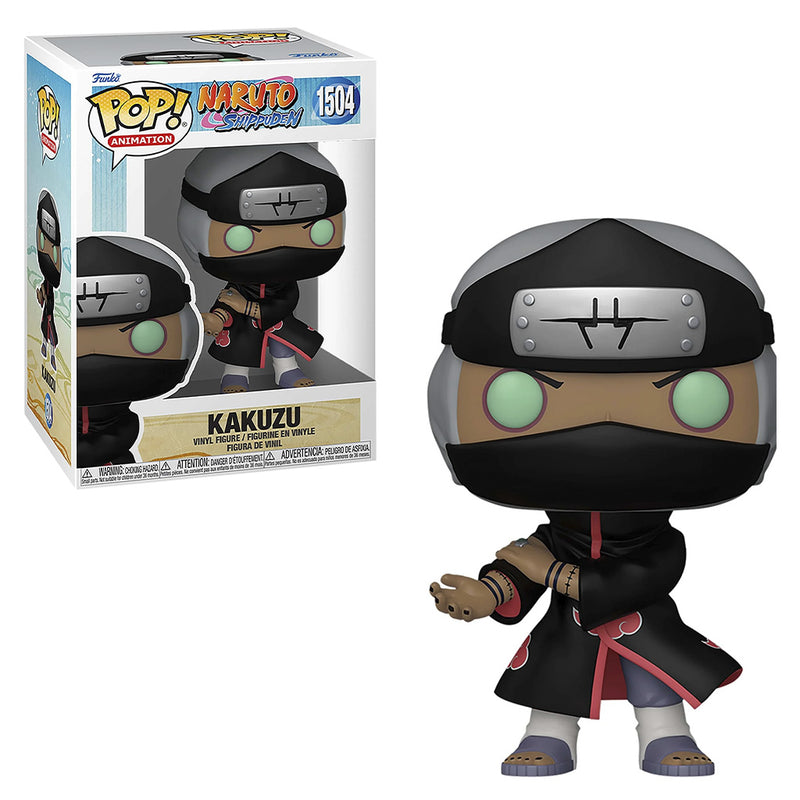 Boneco Funko POP Kakuzu 1504 Anime Naruto Shippuden Original Brinquedo Colecionável Presente Coleção Criança