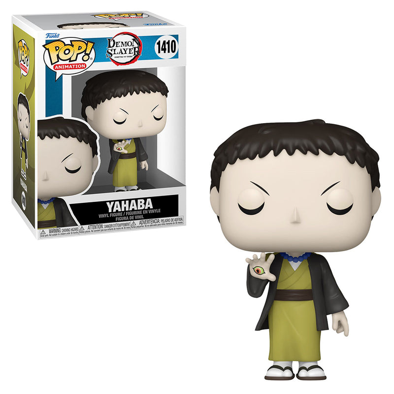 Boneco Funko POP Yahaba 1410 Anime Demon Slayer Kimestu no Yaiba Brinquedo Colecionável Presente Coleção Criança