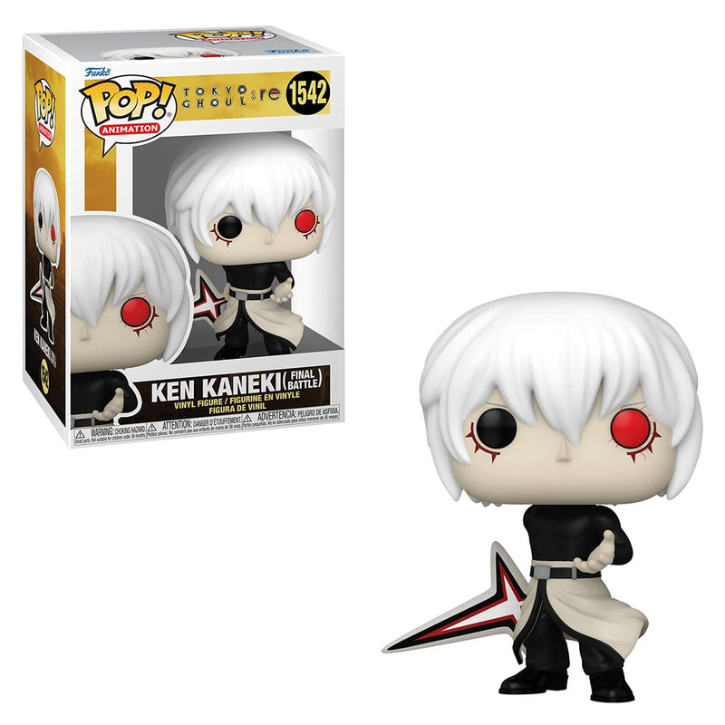 Boneco Funko POP Ken Kaneki 1542 Anime Tokyo Ghoul:Re Batalha Final Brinquedo Colecionável Presente Coleção Criança