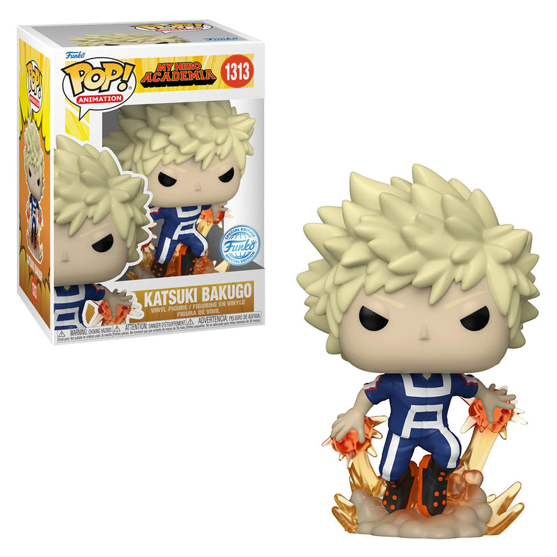 Boneco Funko Pop Katsuki Bakugo 1313 My Hero Academia Anime Brinquedo My Hero Academi BNHA Kacchan Presente Criança Colecionável Boku no Hero