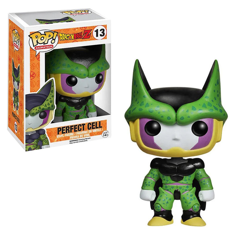 Boneco Funko POP Perfect Cell 13 Anime Dragon Ball Z Brinquedo Colecionável Presente Coleção Criança