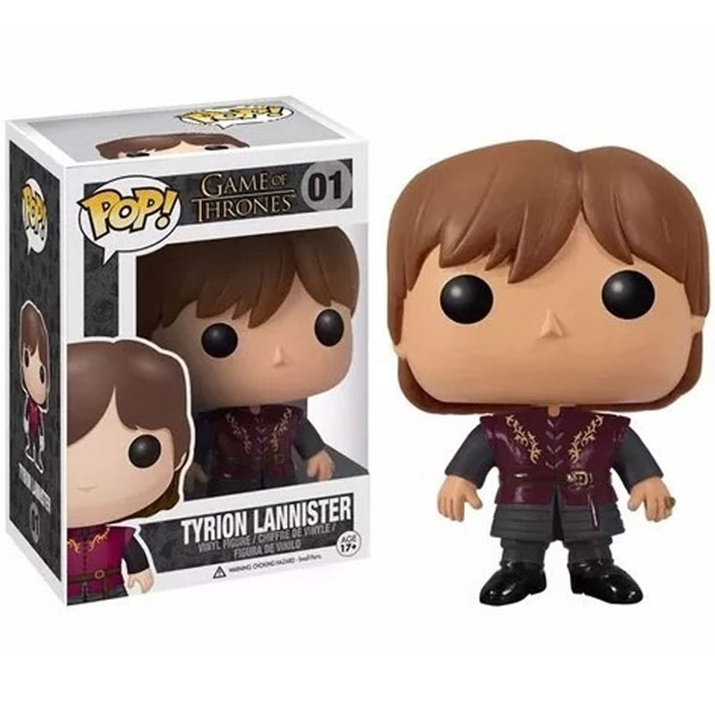 Boneco Funko POP Tyrion Lannister 01 Game Of Thrones Série TV Brinquedo Colecionável Presente Coleção Criança