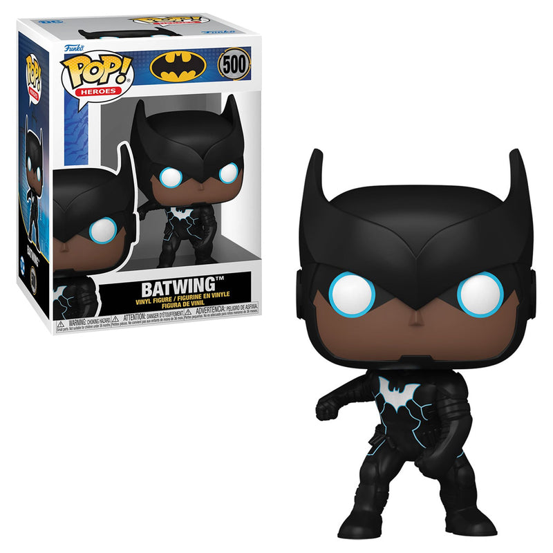 Boneco Funko POP Heróis Batwing 500 DC Comics Brinquedo Colecionável Coleção Criança