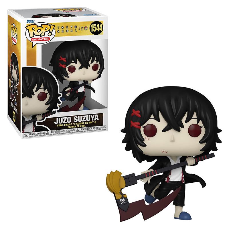 Boneco Funko POP Juzo Suzuka 1544 Anime Tokyo Ghoul:Re Brinquedo Colecionável Presente Coleção Criança