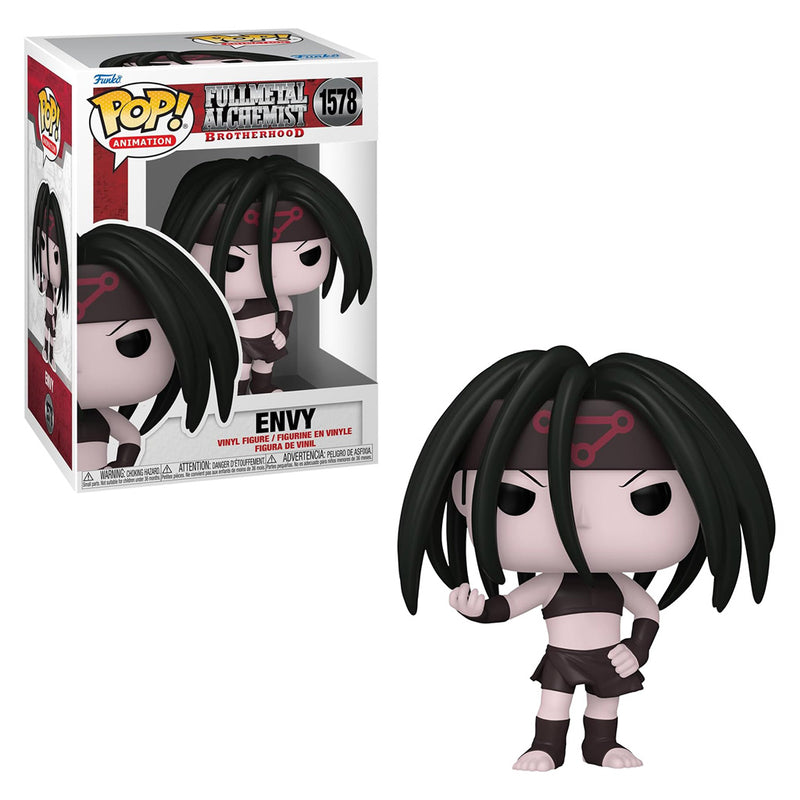 Boneco Funko POP Envy 1579 Anime Manga Fullmetal Alchemist Brotherhood Brinquedo Colecionável Presente Criança