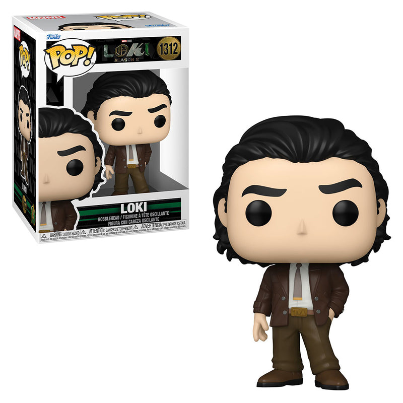 Boneco Funko POP  Loki 1312 Marvel Disney Série Loki Brinquedo Colecionável Presente Coleção Criança