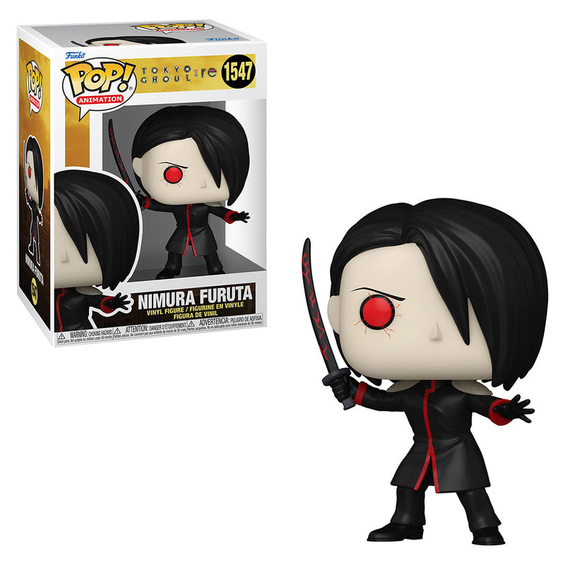 Boneco Funko POP Nimura Furuta 1547 Anime Tokyo Ghoul:Re Brinquedo Colecionável Presente Coleção Criança