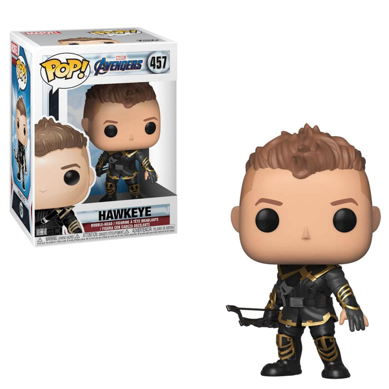 Boneco Funko POP Gavião Arqueiro 457 Marvel Disney Filme Vingadores Ultimato Brinquedo Colecionável Presente Coleção Criança