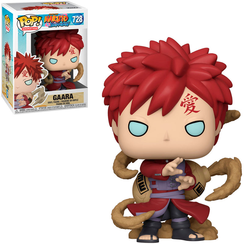 Boneco Pop Funko Gaara 728 Anime Naruto Shippuden Original Brinquedo Colecionável Presente Coleção Criança