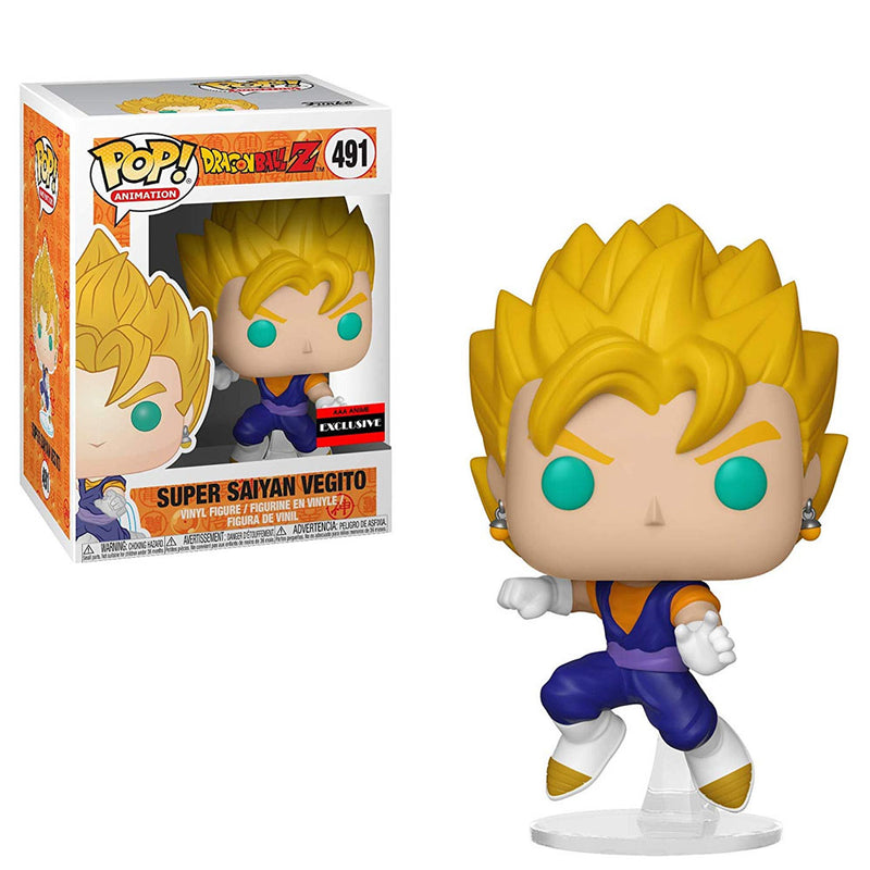 Boneco Funko POP Vegita 491 Anime Dragon Ball Z Brinquedo Colecionável Presente Coleção Criança