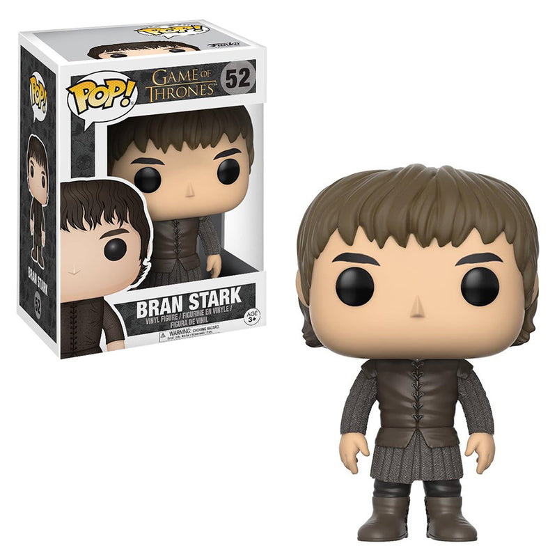 Boneco Funko POP Bran Stark 52 Game Of Thrones Série TV Brinquedo Colecionável Presente Coleção Criança