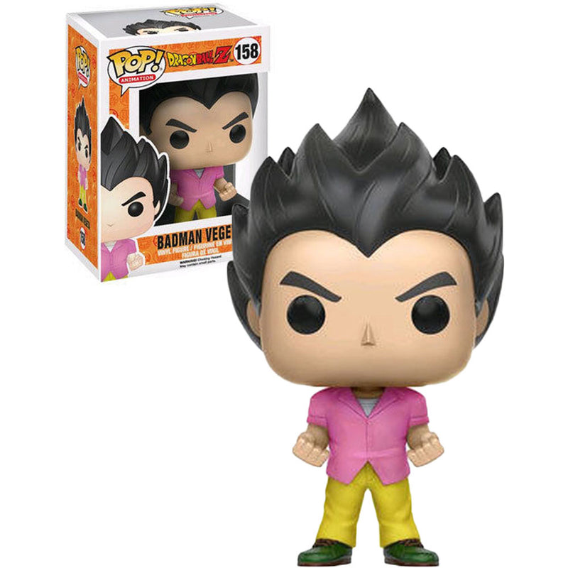 Boneco Funko POP Badman Vegeta 158 Exclusivo Anime Dragon Ball Z Brinquedo Colecionável Presente Coleção Criança