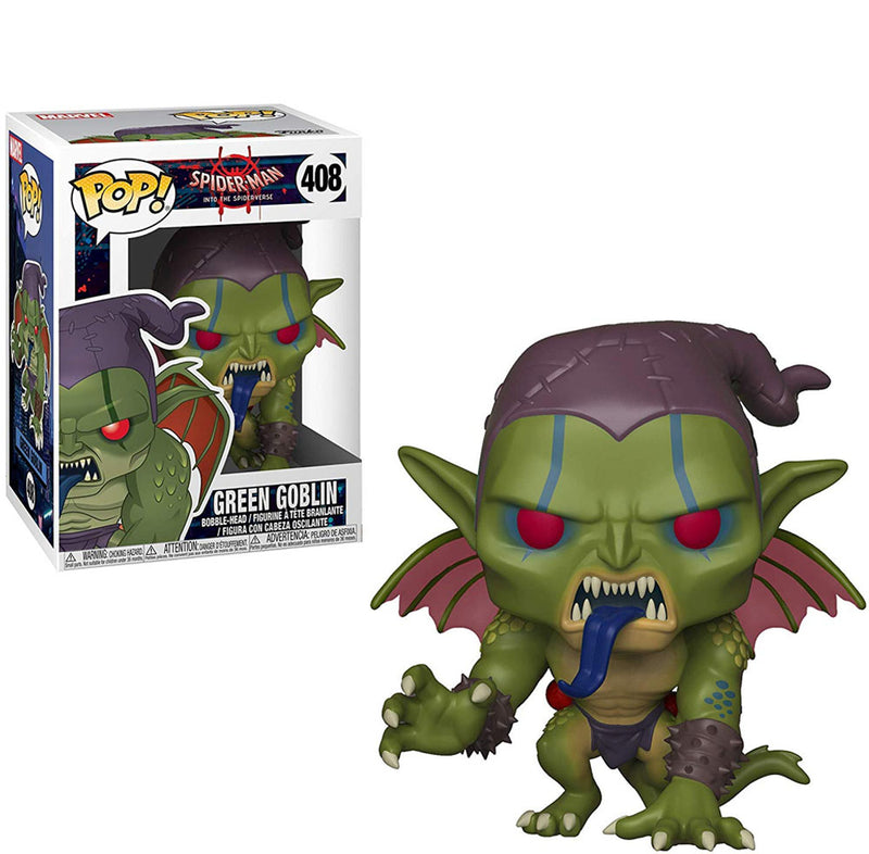 Boneco Funko POP Duende Verde 408 Filme Marvel Universo Homem Aranha Disney Brinquedo Colecionável Presente Coleção Criança