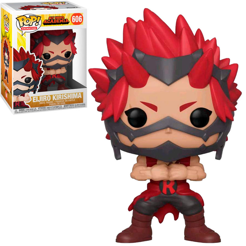 Boneco Funko POP Eijiro Kirishima 606 Anime Boku No Hero Academia Brinquedo Colecionável Presente Coleção Criança