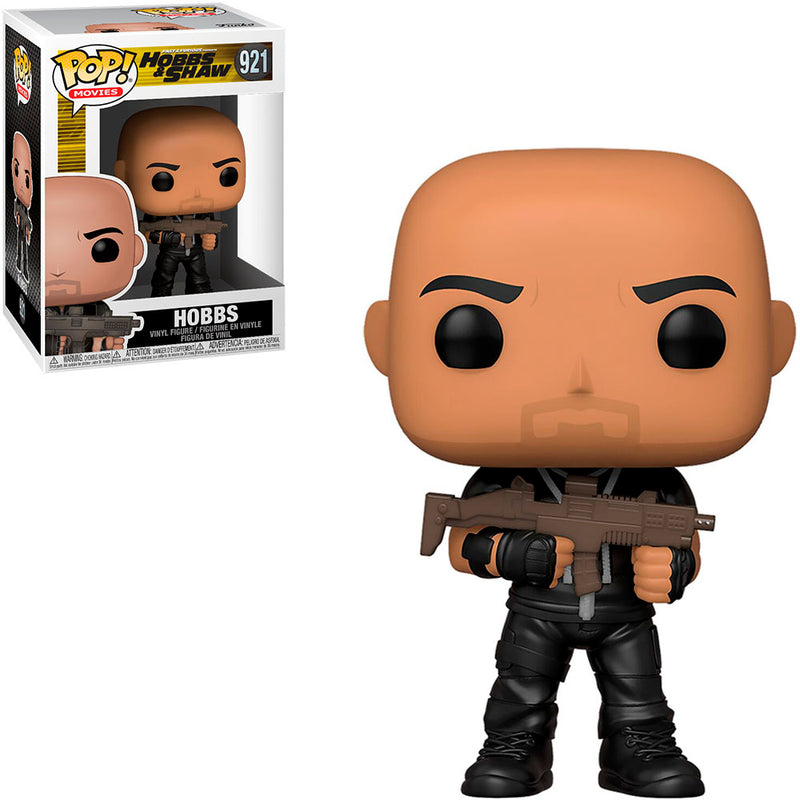 Boneco Funko Pop Luke Hobbs Velozes e Furiosos Hobbs e Shaw 921 Filme Brinquedo Colecionável Presente Coleção Decorativo Fãs Decoração