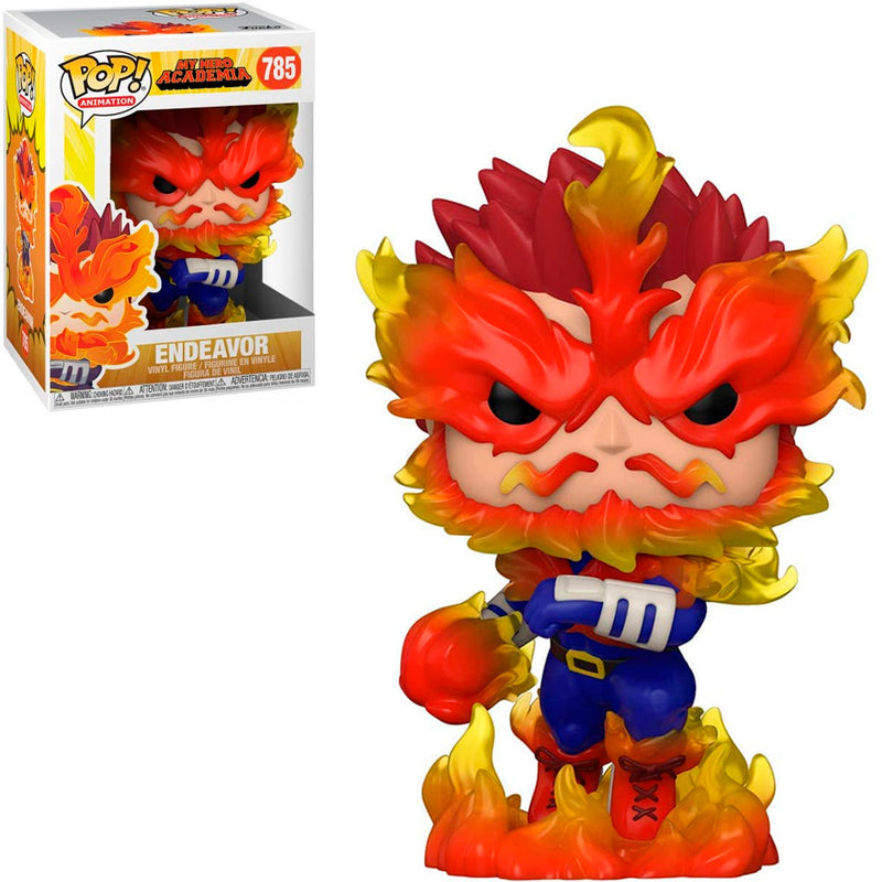 Boneco Funko POP Endeavor 785 Anime Boku No Hero Academia Brinquedo Colecionável Presente Coleção Criança