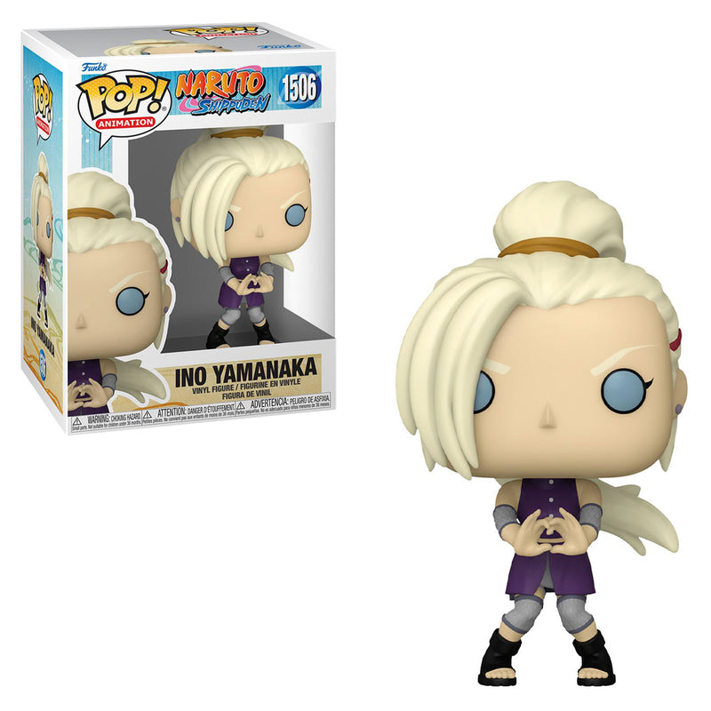 Boneco Pop Funko Ino Yamanaka 1506 Anime Naruto Shippuden Original Brinquedo Colecionável Presente Coleção Criança