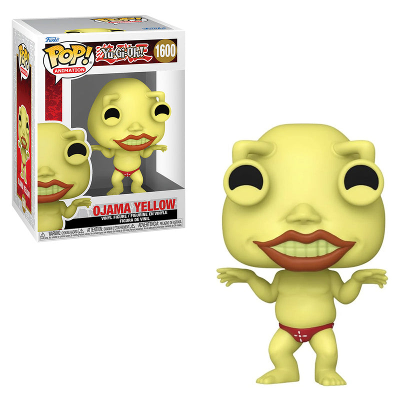 Boneco Funko POP Ojama Yellow 1600 Anime Yu-Gi-Oh Brinquedo Colecionável Presente Coleção Criança