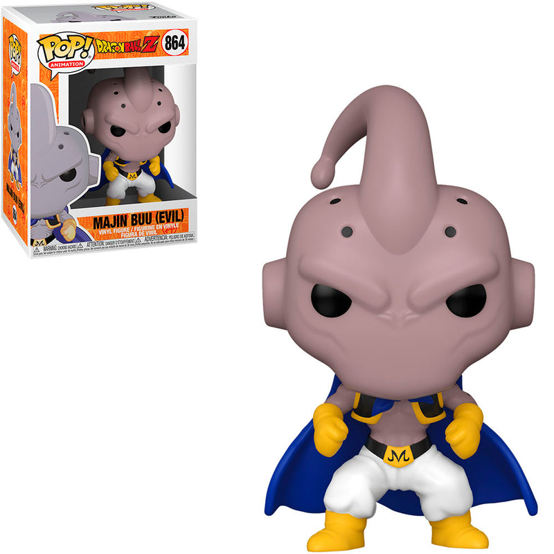 Boneco Funko POP Majin Buu Evil 864 Anime Dragon Ball Z Brinquedo Colecionável Presente Coleção Criança