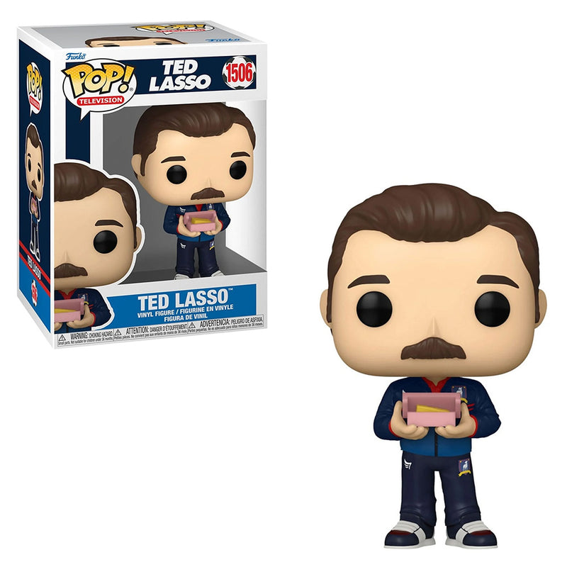 Boneco Funko POP Ted Lasso 1506 Série TV Futebol Brinquedo Colecionável Presente Coleção Criança