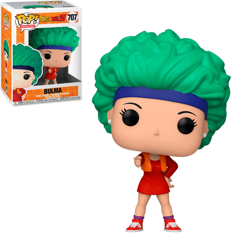 Boneco Funko POP Bulma 707 Anime Dragon Ball Z Brinquedo Colecionável Presente Coleção Criança