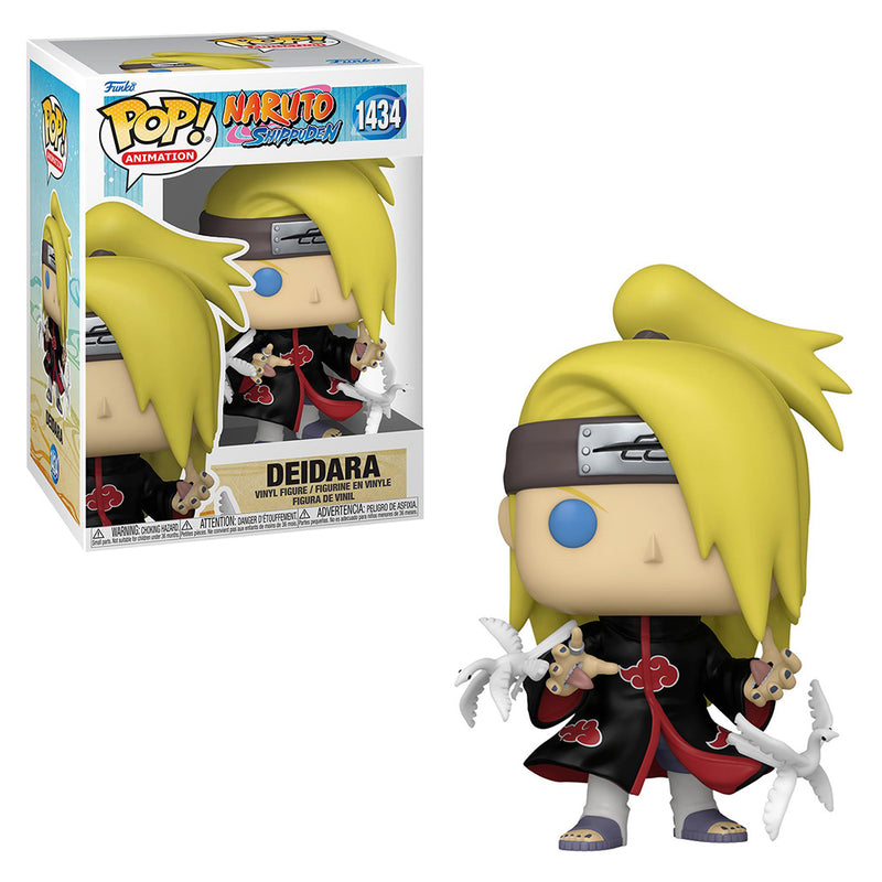 Boneco Pop Funko Deidara 1434 Anime Naruto Shippuden Original Brinquedo Colecionável Presente Coleção Criança