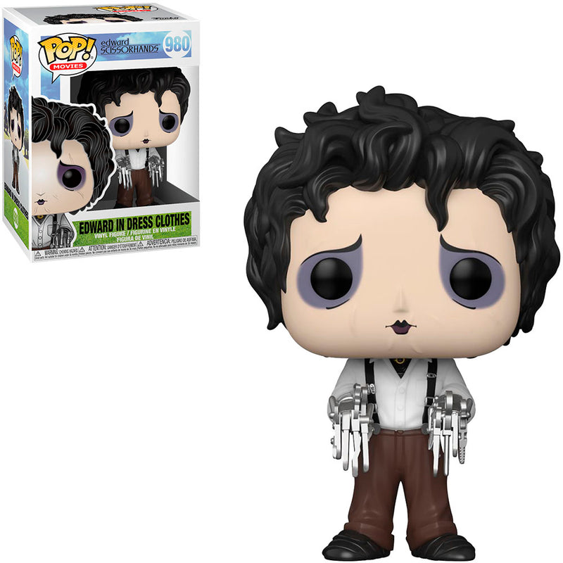 Boneco Funko POP Edward Mãos de Tesoura 980 Filme TV Brinquedo Colecionável Presente Coleção Criança