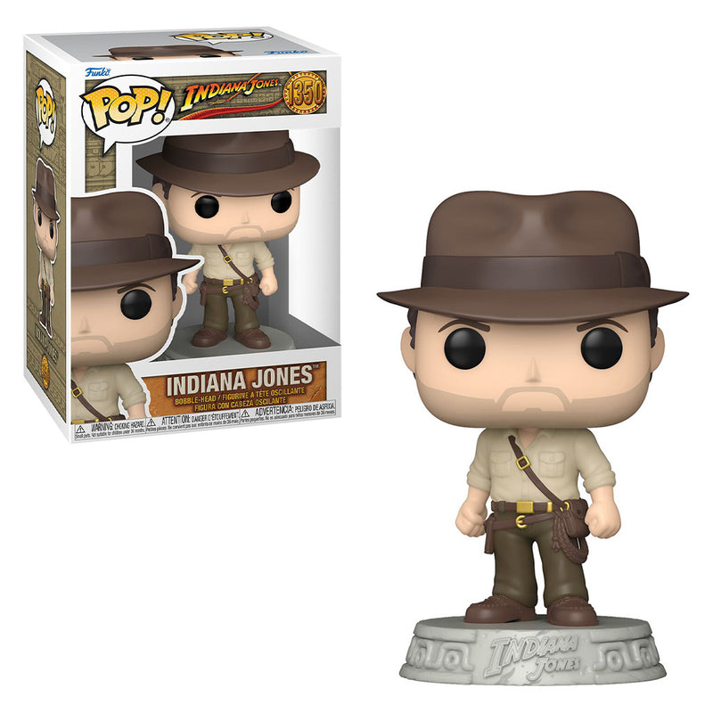 Boneco Funko POP Indiana Jones 1350 Filme Caçadores da Arca Perdida Brinquedo Colecionável Presente Criança