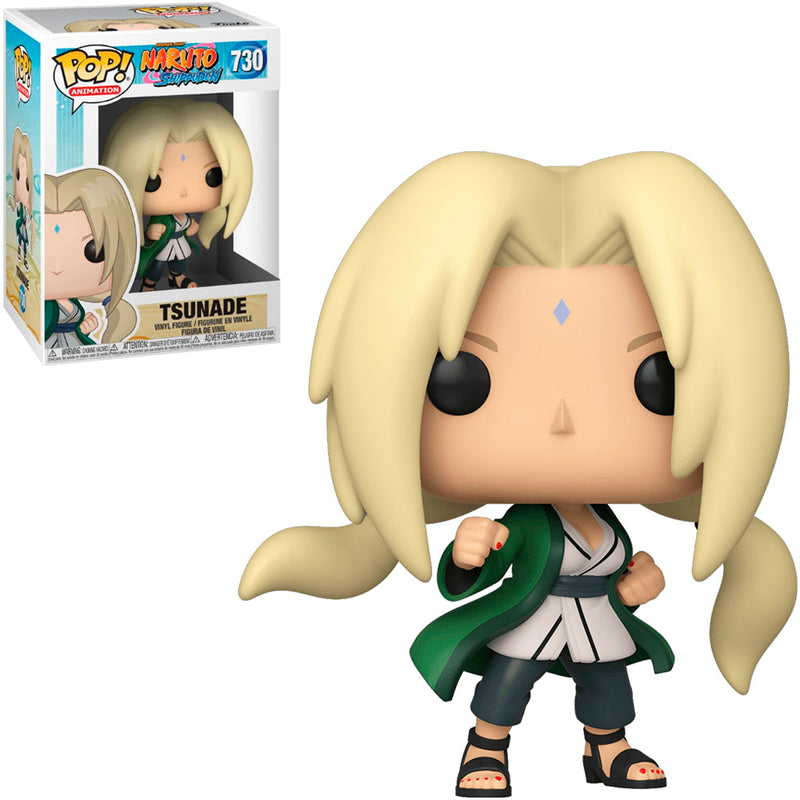 Boneco Pop Funko Tsunade 730 Anime Naruto Shippuden Original Brinquedo Colecionável Presente Coleção Criança