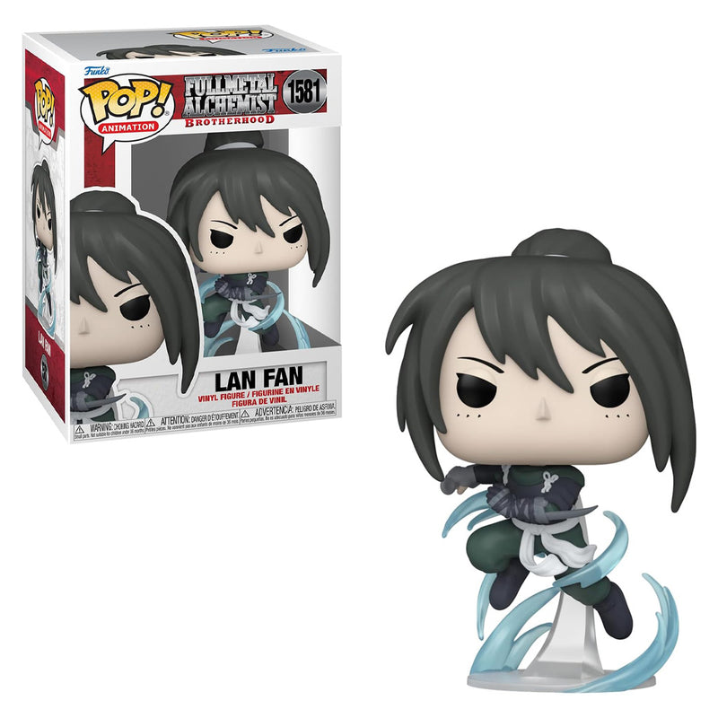 Boneco Funko POP Lan Fan 1581 Anime Manga Fullmetal Alchemist Brotherhood Brinquedo Colecionável Presente Criança