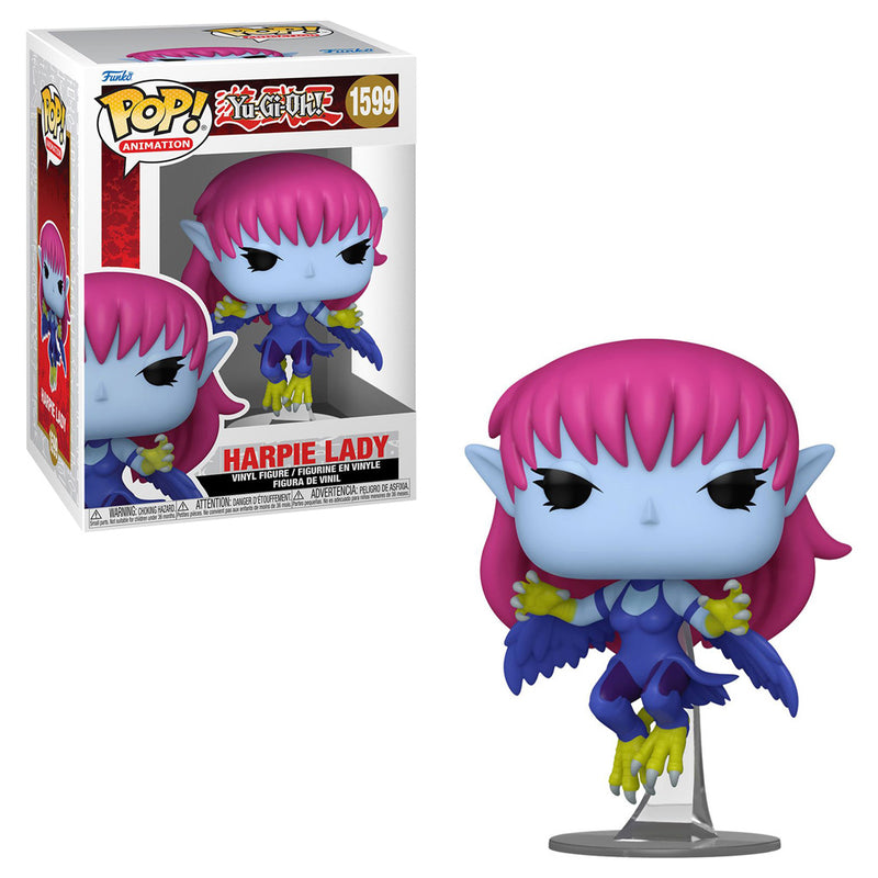 Boneco Funko POP Harpie Lady 1599 Anime Yu-Gi-Oh Brinquedo Colecionável Presente Coleção Criança