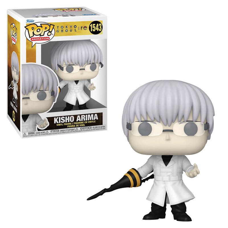 Boneco Funko POP Kisho Arima 1543 Anime Tokyo Ghoul:Re Brinquedo Colecionável Presente Coleção Criança