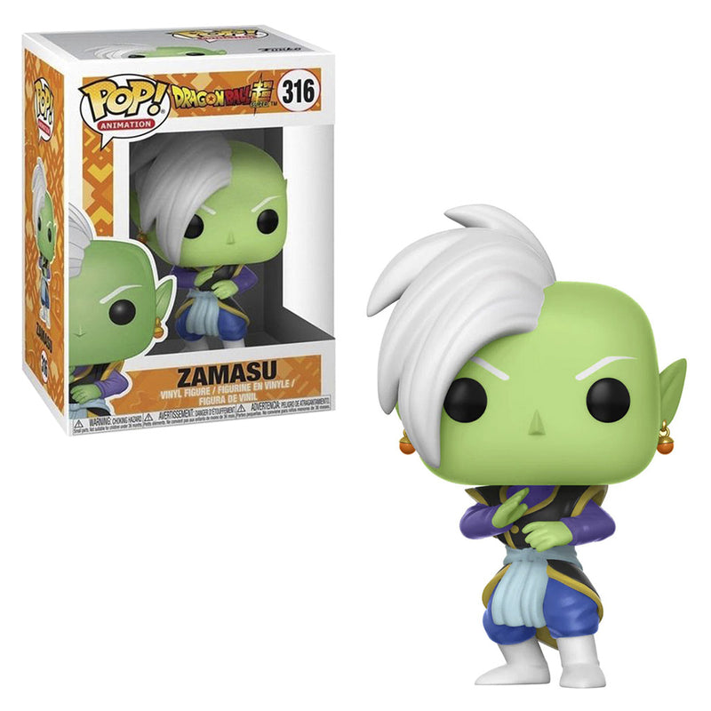 Boneco Funko POP Zamasu 316 Anime Dragon Ball Super Brinquedo Colecionável Presente Coleção Criança