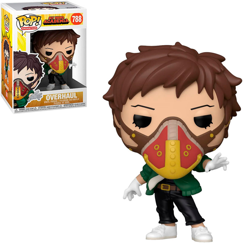 Boneco Funko POP Overhaul 788 Anime Boku No Hero Academia Brinquedo Colecionável Presente Coleção Criança