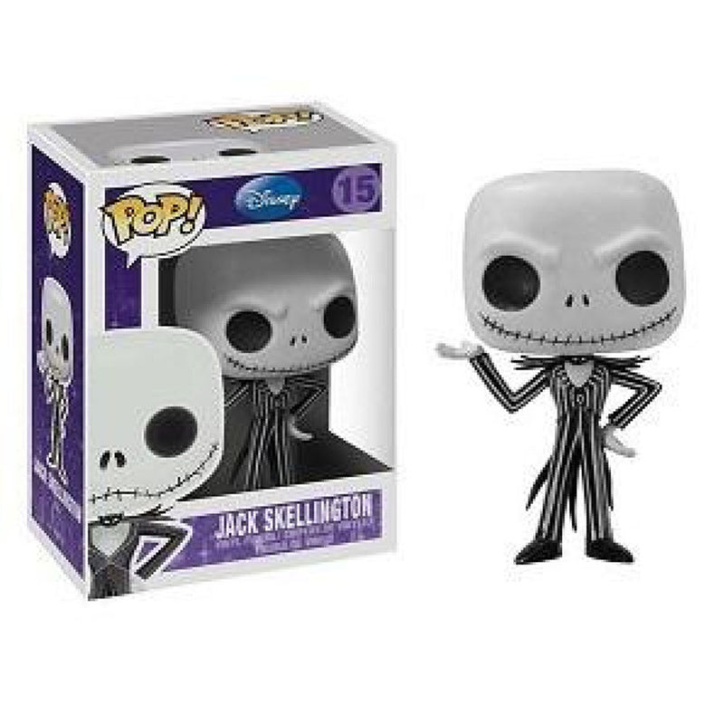 Boneco Funko POP Jack Skellington 15 Disney Série Brinquedo Colecionável Presente Coleção Criança