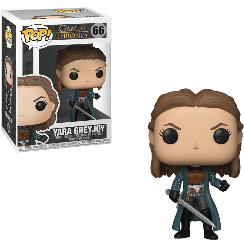 Boneco Funko POP Yara Grey Joy 66 Game Of Thrones Série TV Brinquedo Colecionável Presente Coleção Criança