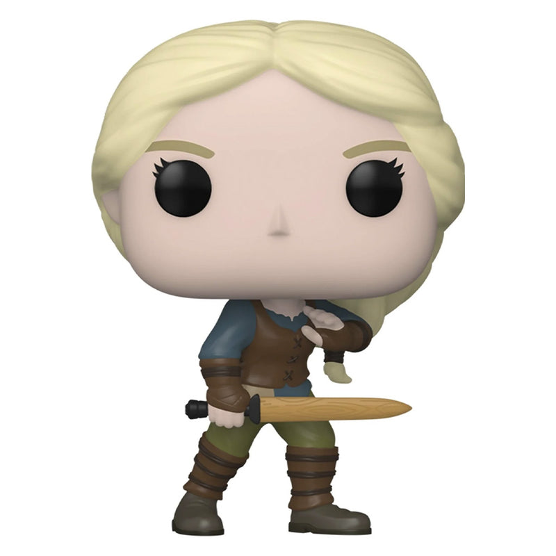 Boneco Funko POP Série The Witcher Ciri 1319 Funko Pop Television Netflix Brinquedo Colecionável Presente Criança