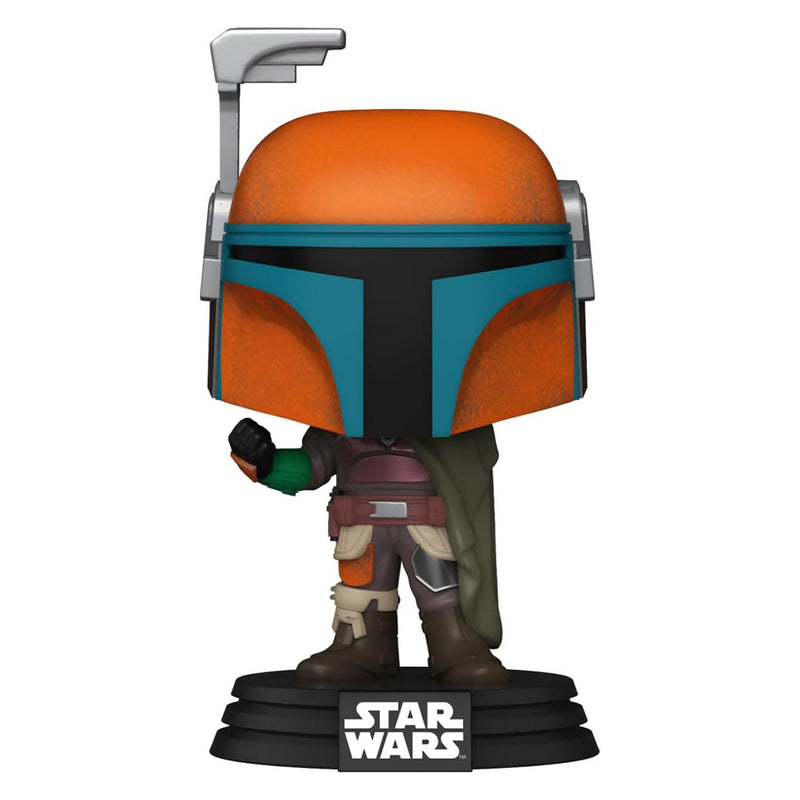 Boneco Funko POP Mandalorian Judge 667 Star Wars Disney Série The Mandalorian Brinquedo Colecionável Presente Coleção Criança