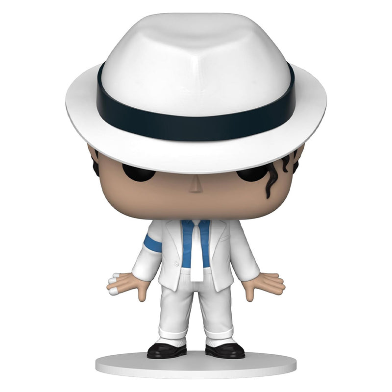 Boneco Funko Pop Rocks Michael Jackson Smooth Criminal 345 Rei do Pop Musica Dança Brinquedo Colecionável Presente Coleção Decorativo Fãs Decoração