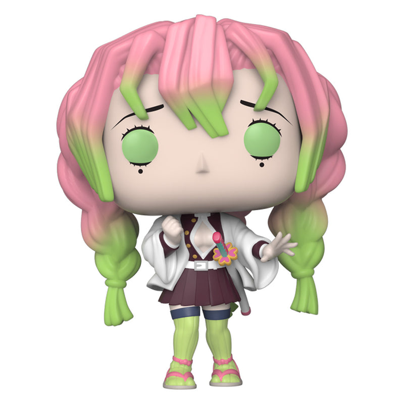 Boneco Funko POP Mitsuri Kanroji 1306 Anime Demon Slayer Kimestu no Yaiba Brinquedo Colecionável Presente Coleção Criança