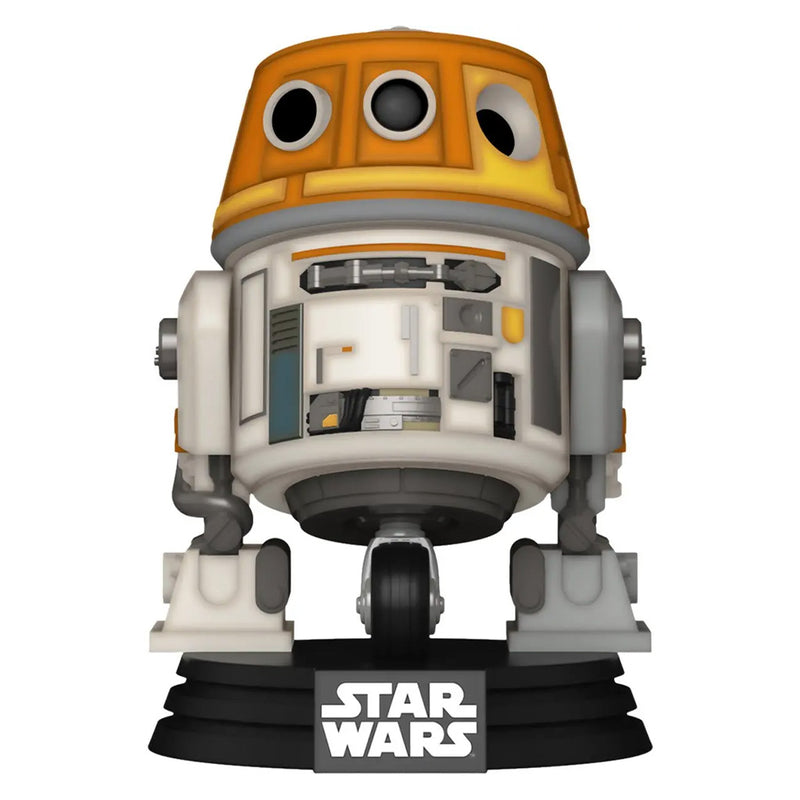 Boneco Funko POP C1-10P Chopper Star Wars Disney Série Ahsoka Brinquedo Colecionável Presente Coleção Criança