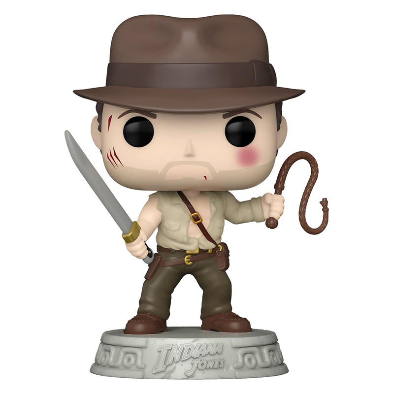 Boneco Funko POP Indiana Jones 1369 Exclusivo Filme Cinema Brinquedo Colecionável Presente Criança