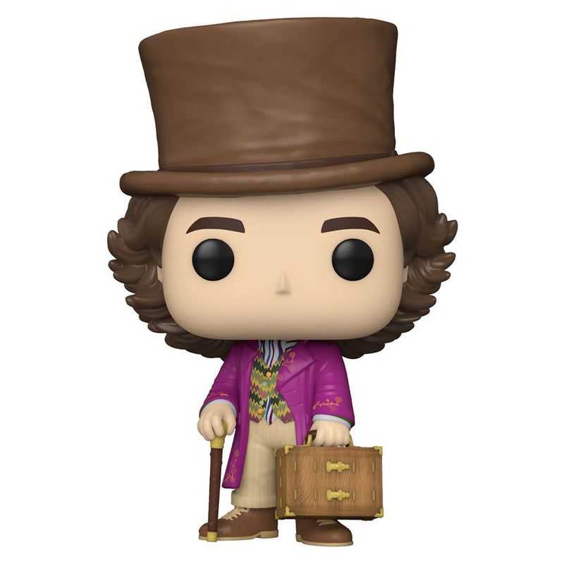 Boneco Funko POP  Willy Wonka 1476 Filme Fantástica Fábrica de Chocolate Brinquedo Colecionável Presente Coleção Criança