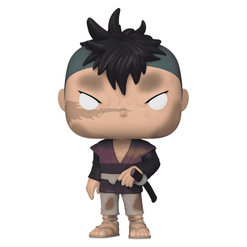 Boneco Funko POP Genya Shinazugawa 1406 Anime Demon Slayer Kimestu no Yaiba Brinquedo Colecionável Presente Coleção Criança